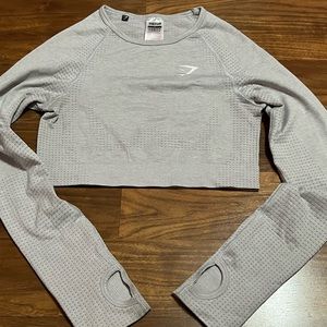 Gymshark VITAL SEAMLESS 2.0 LONG SLEEVE CROP TOP